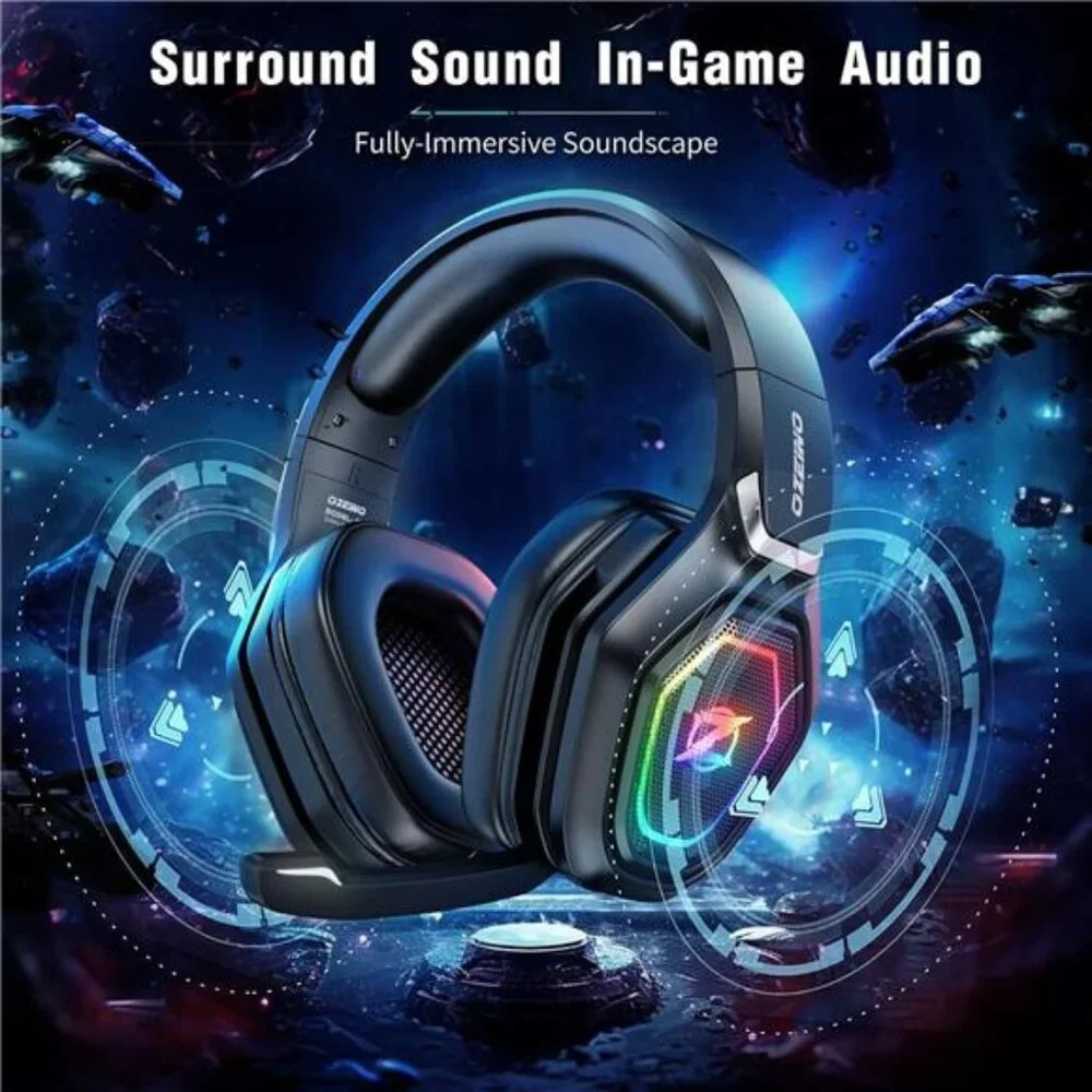 Wireless Gaming Headset with Microphone